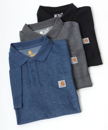 carhartt(カーハート)ワンポイントロゴ半袖ポロシャツ