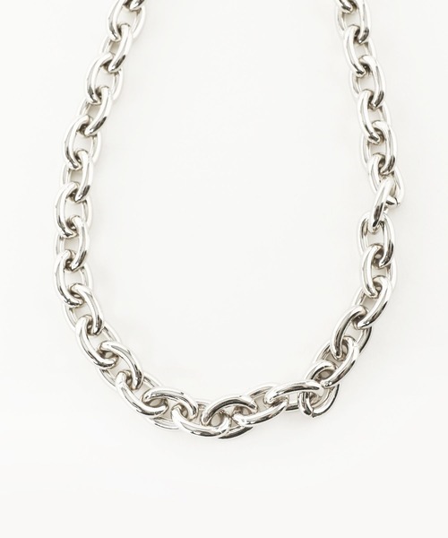 HARE(ハレ)の「【MADE IN JAPAN】BIGチェーンネックレス(HARE)(ネックレス・メンズ・シルバー/シルバー系その他/シルバー系その他2・FREE)」の5枚目の写真