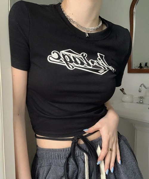 HALEY PESCA/ウエストデザイン ロゴTシャツの3枚目の写真