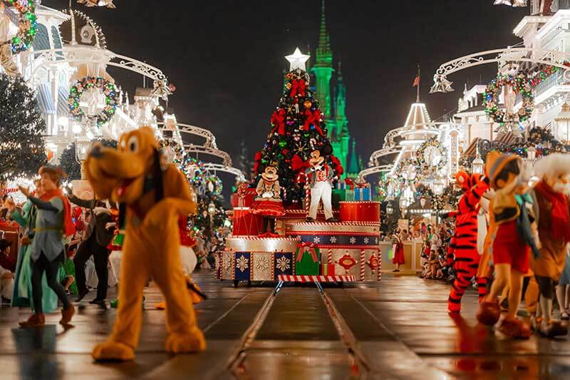 Save on Disney World Tickets — Mickey's Once Upon a Christmastime Parade