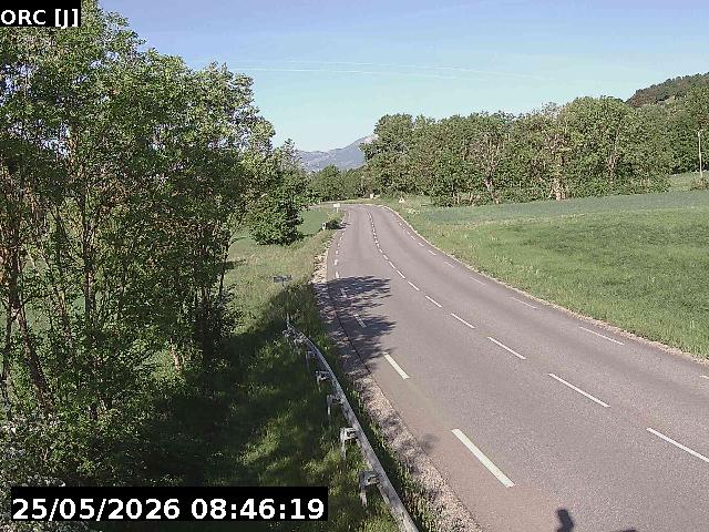 Webcam à Saint-Jean-Saint-Nicolas au niveau du Pont du fossé sur route d'Orcières (D944)