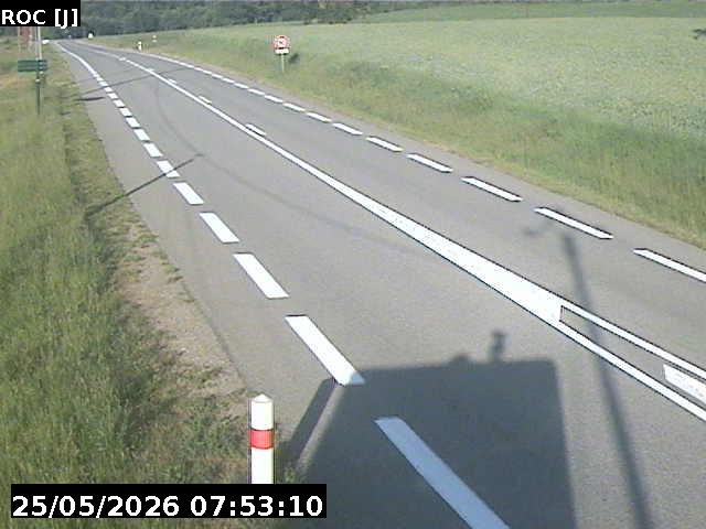 Webcam à Rosans au niveau du col du Collet sur la D994. Vue orientée vers Rémuzat