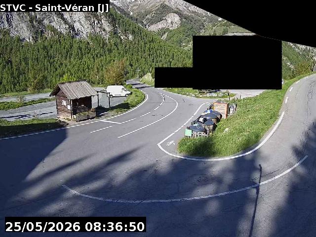 Clone of Webcam au début de la D947 au niveau du carrefour de l'Estéyère, proche de la jonction avec la D902 à Château Queyras