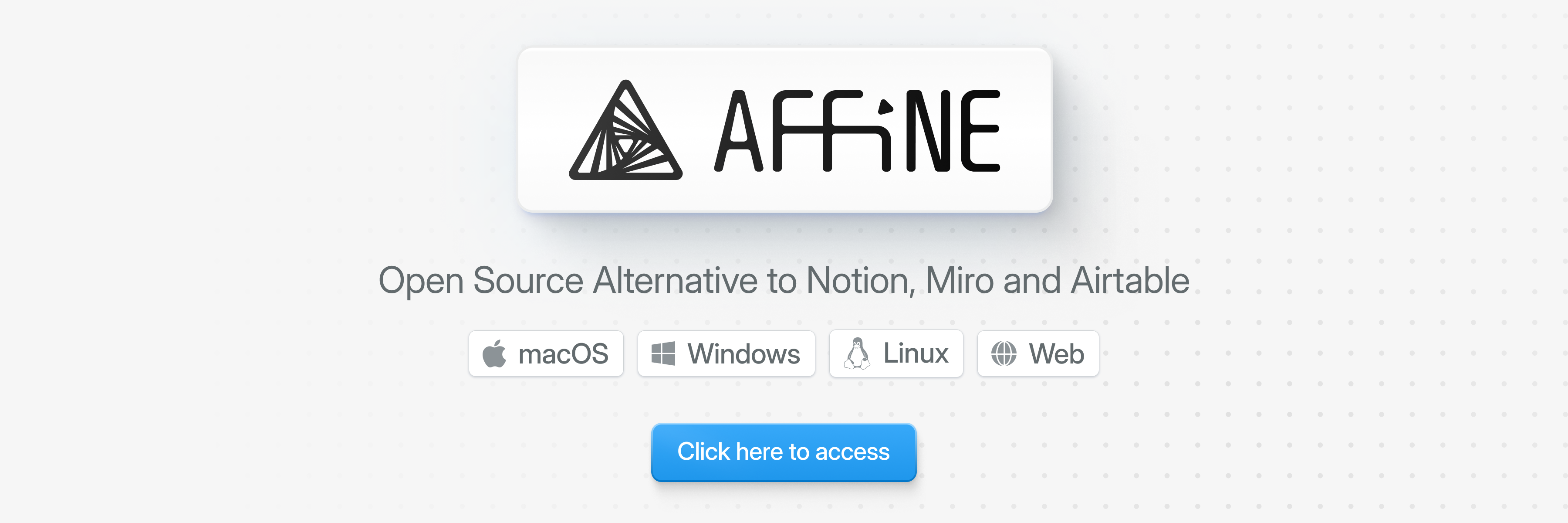 affine logo