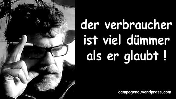 dummer verbraucher