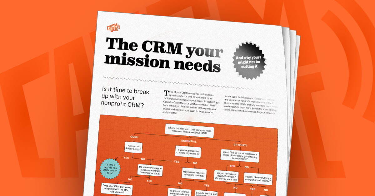 Free nonprofit CRM Guide Free nonprofit CRM Guide