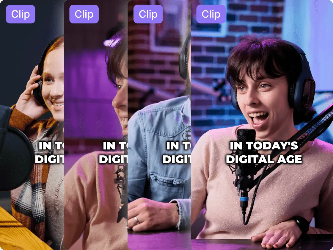 Click “Get AI clips”
