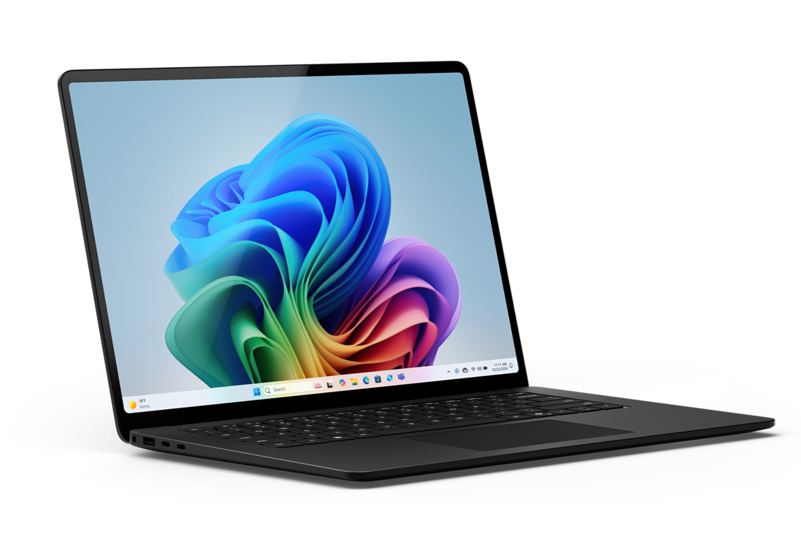 Rendering da destra di Laptop 15 Nero