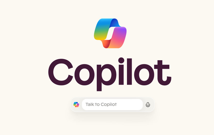 مربع نص Copilot جاهز للحصول على مطالبة للمساعدة.