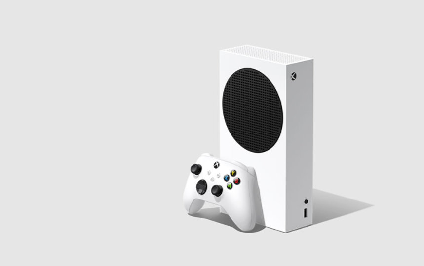 وحدة تحكم Xbox Series S وجهاز تحكم Xbox