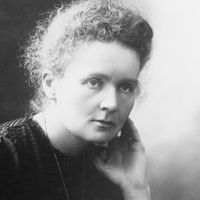 Marie Curie, winner of the Nobel Prize in Physics (1903) and Chemistry (1911).