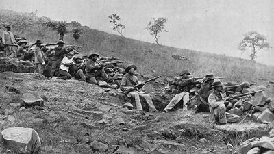 South African War: Boer troops