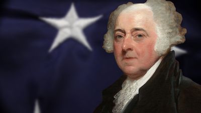 John Adams: The first vice president and second president of the United States