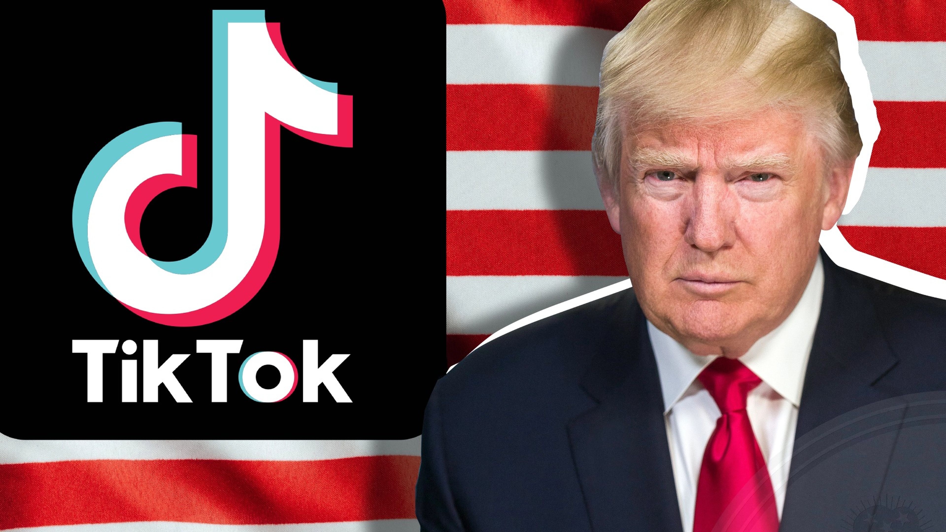 Donald Trump y TikTok