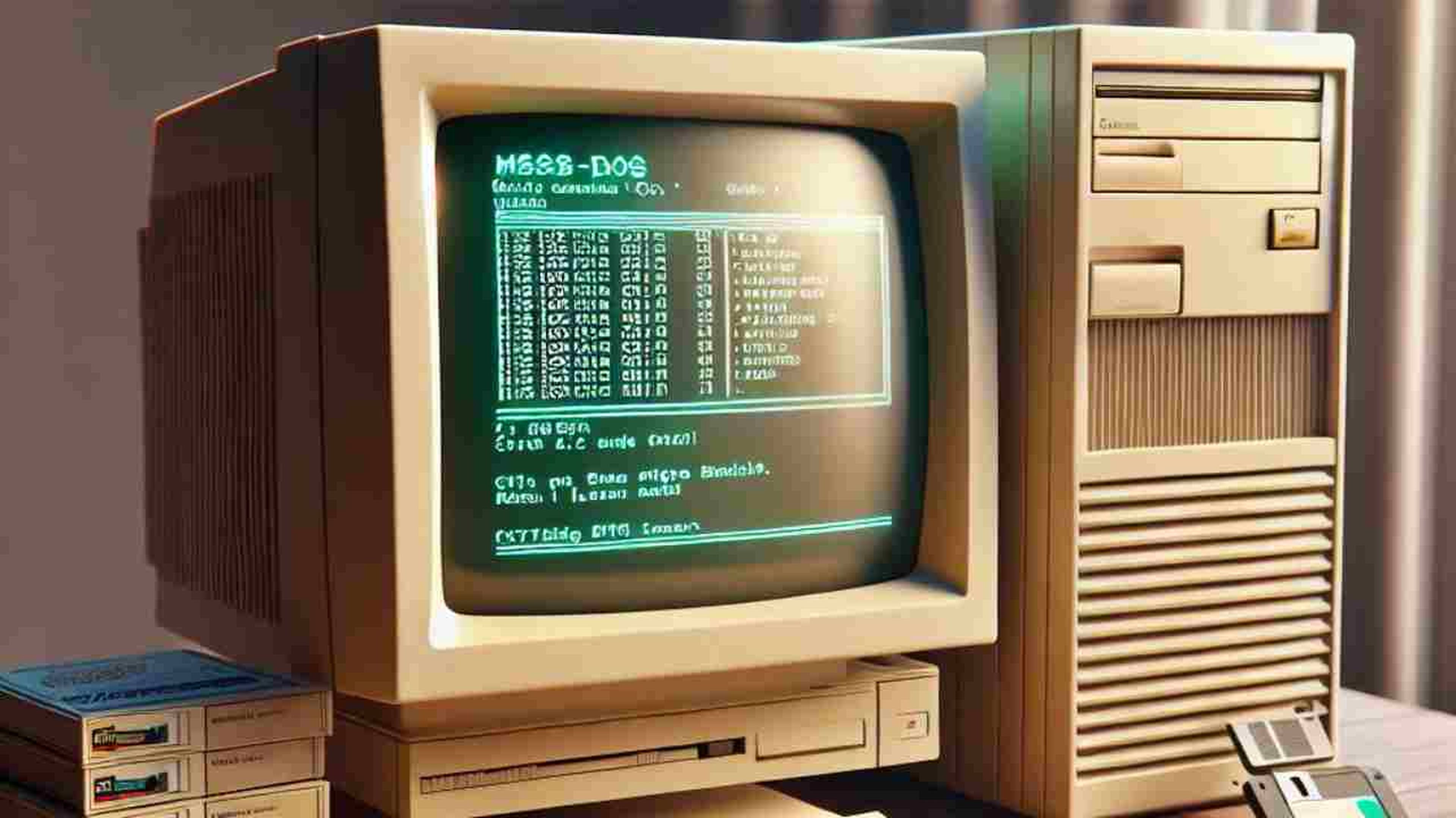 PC con MS-DOS