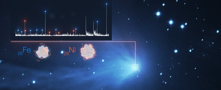 Detection of heavy metals in the atmosphere of comet C/2016 R2