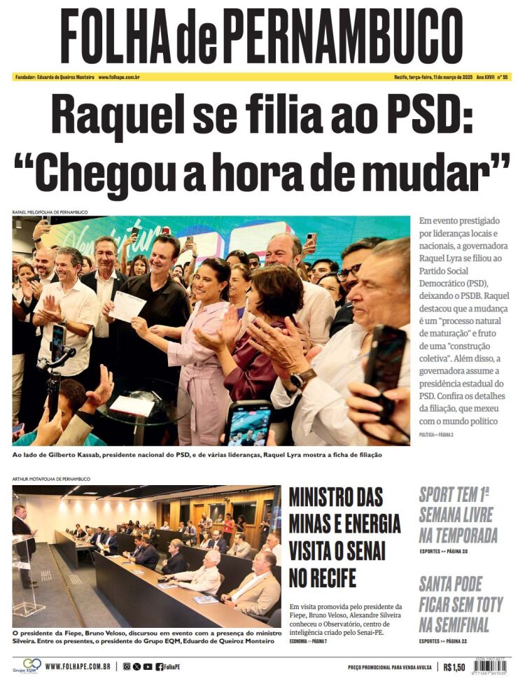 Edição Impressa 11/03/2025