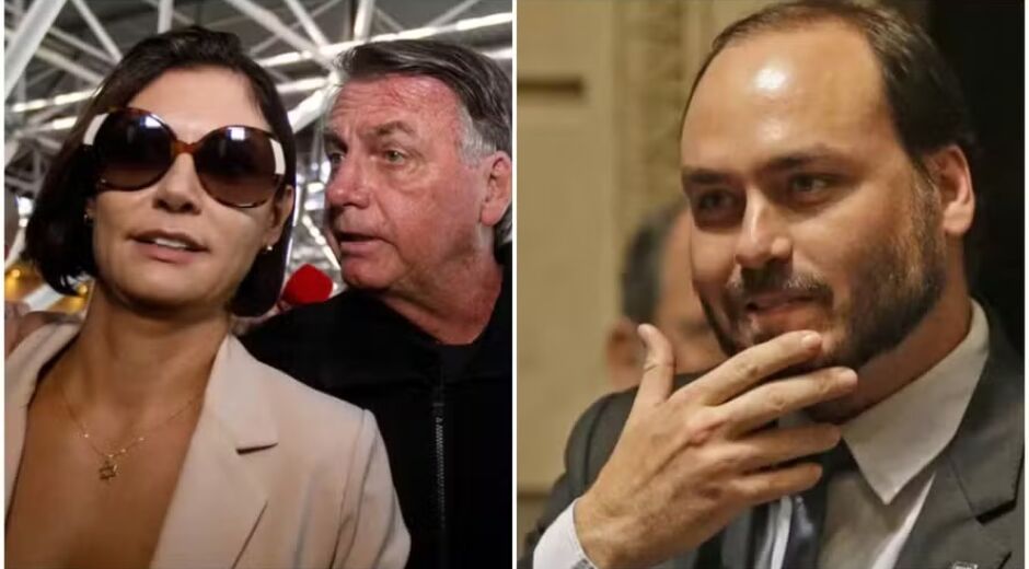 "Não quero conviver": casal Bolsonaro expõe de vez a rusga entre Carlos e Michelle