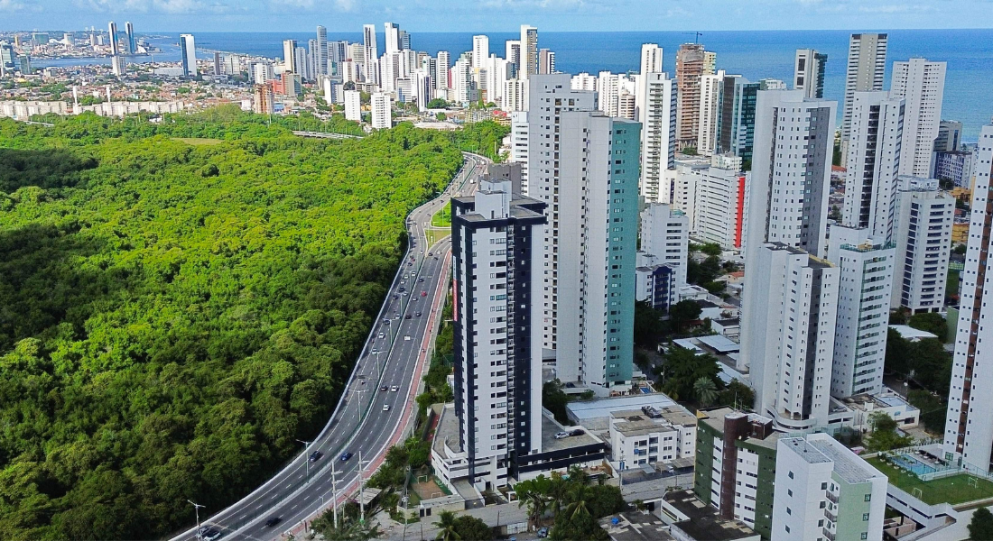 Vistá aérea de Boa Viagem