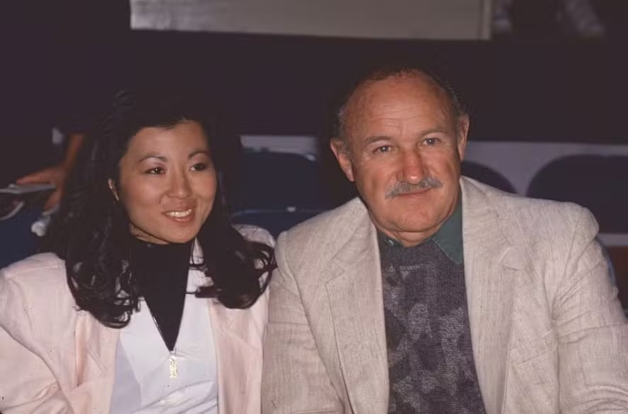 Gene Hackman e a esposa, Betsy Arakawa 