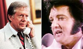 Elvis Presley Jimmy Carter phone call