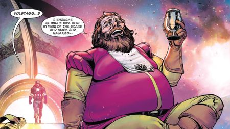 Captain America and Volstagg #1