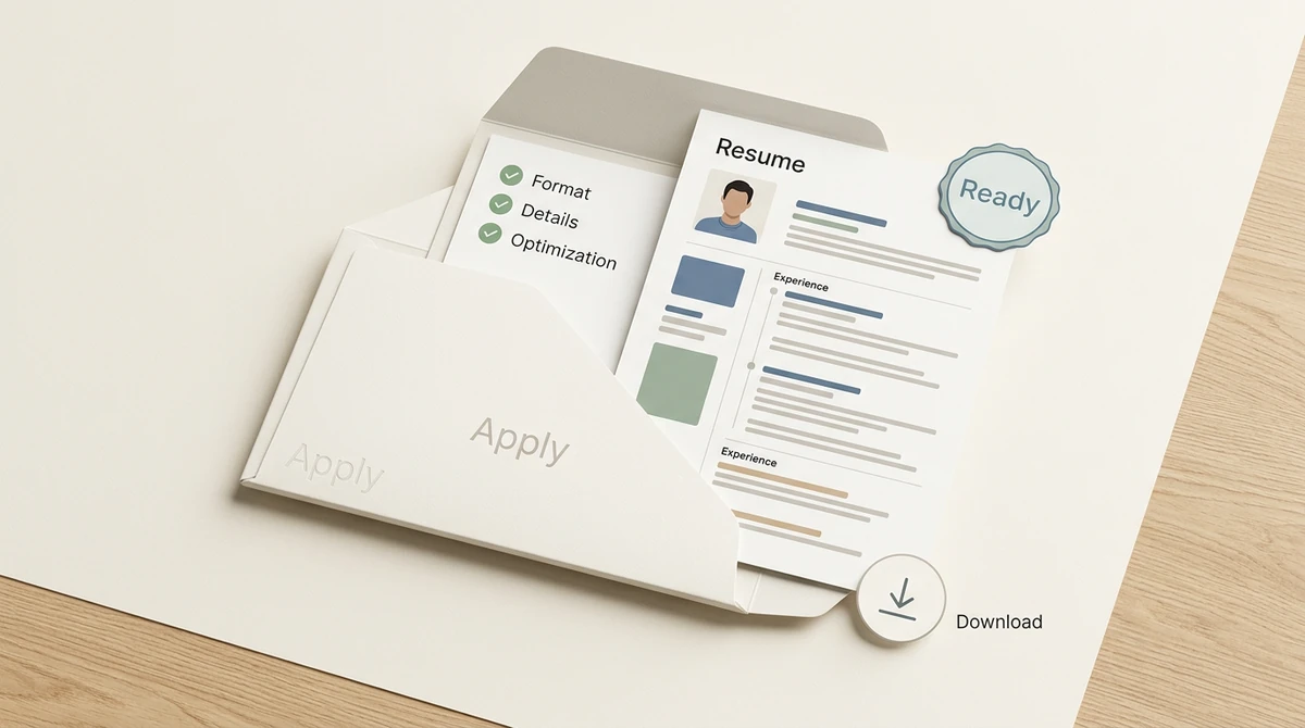 Delivery and download illustration