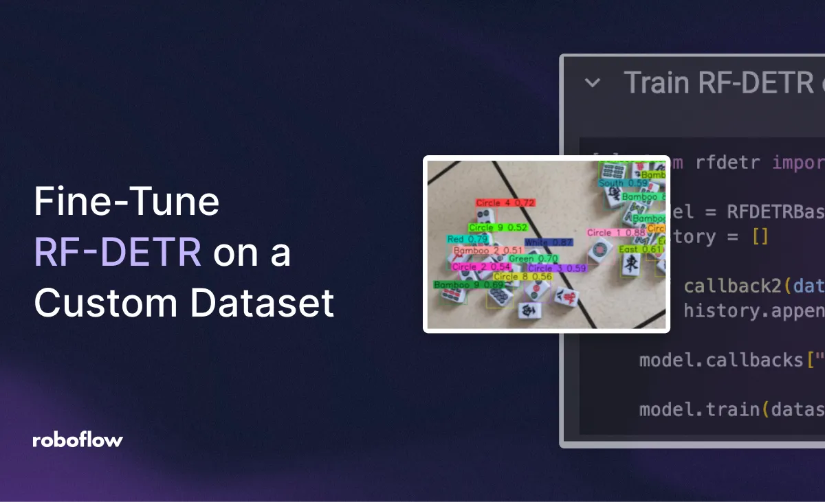 How to Train RF-DETR on a Custom Dataset