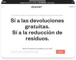 Imagen de una tienda online con políticas de devoluciones mejoradas gracias a los servicios de fulfillment de Cubbo en México.