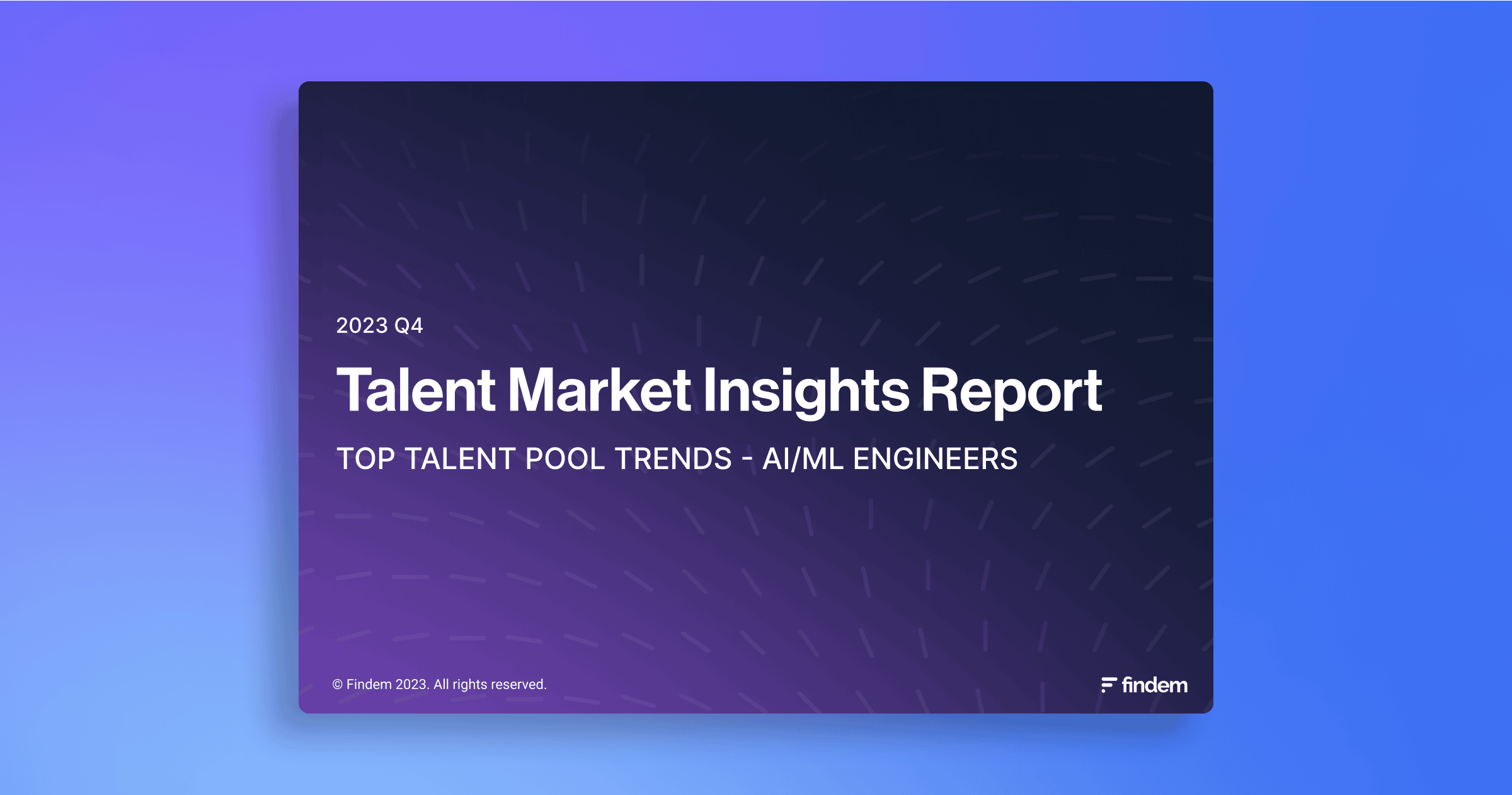 Talent Market Insights Report PDF cover