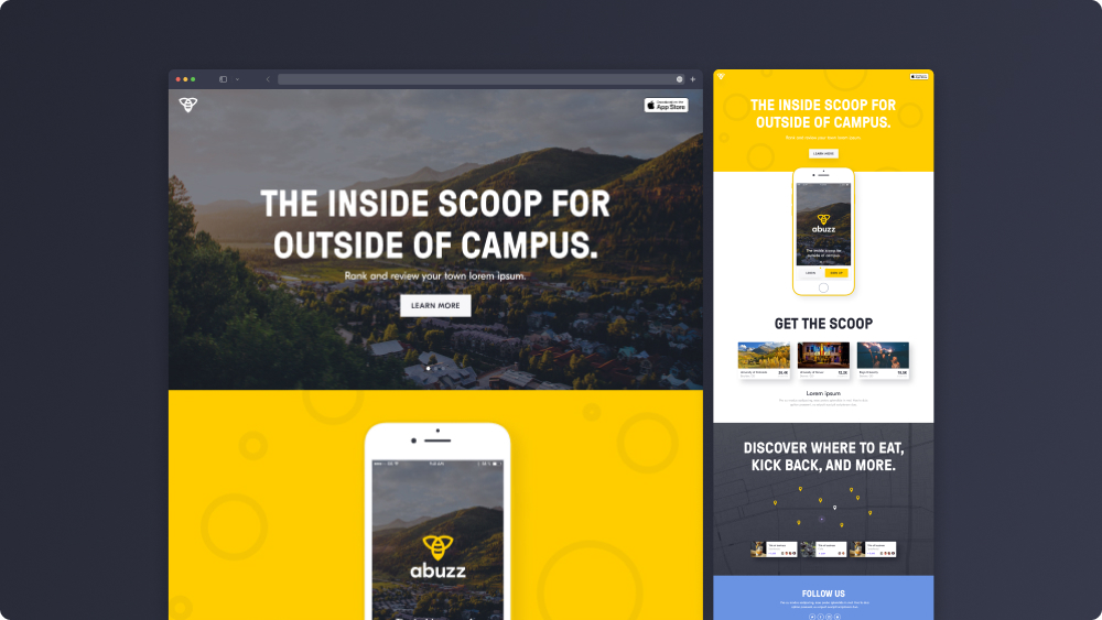 Abuzz website
