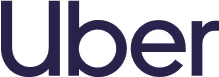Uber logo.