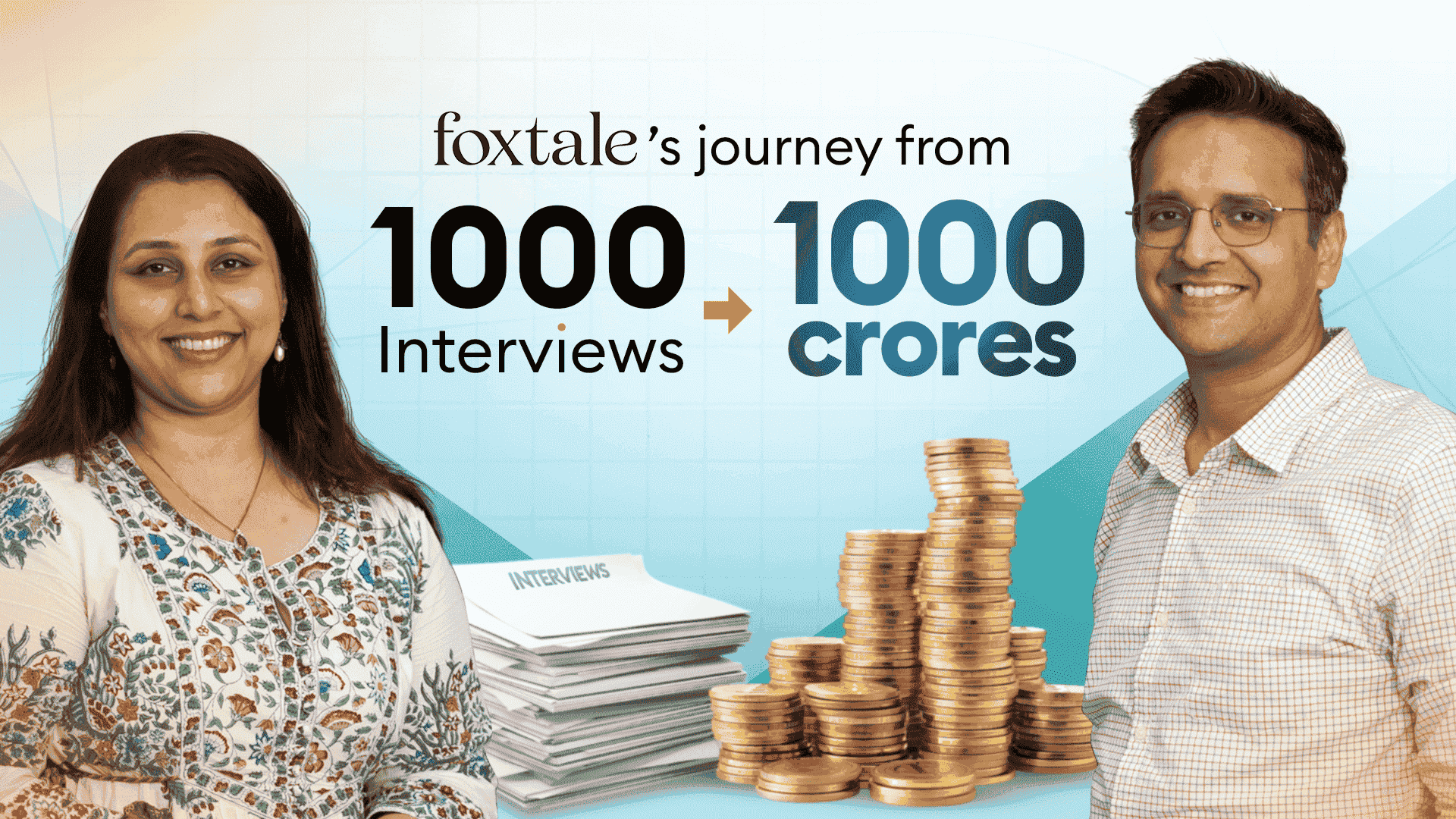 How this founder turned 1000 interviews into a potential Rs.1000 Cr brand?