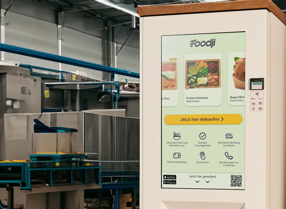 Foodji - Food Vending Machine - Sustainability