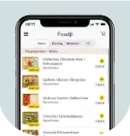 Foodji App Mockup