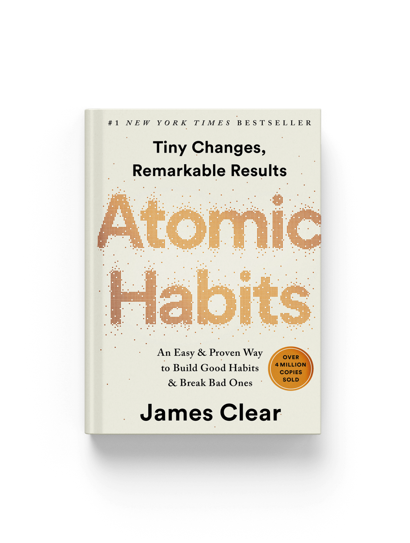 A photo of the book Atomic Habits by James Clear