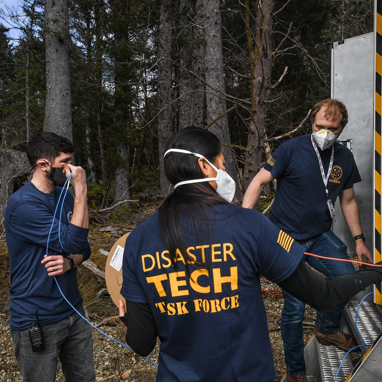 Disaster Tech Task Force workers