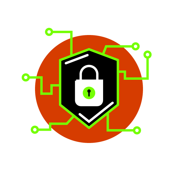Security icon badge
