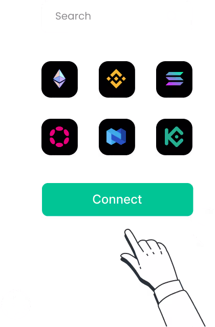 Connect your accounts screen