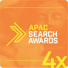 Apac Search Awards, 4x.