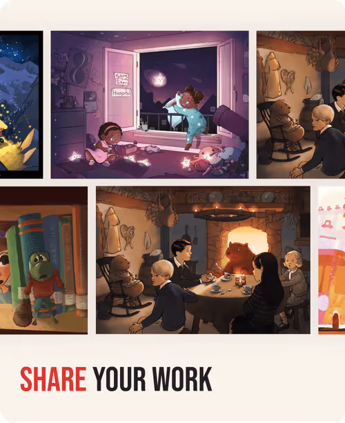 Student works.