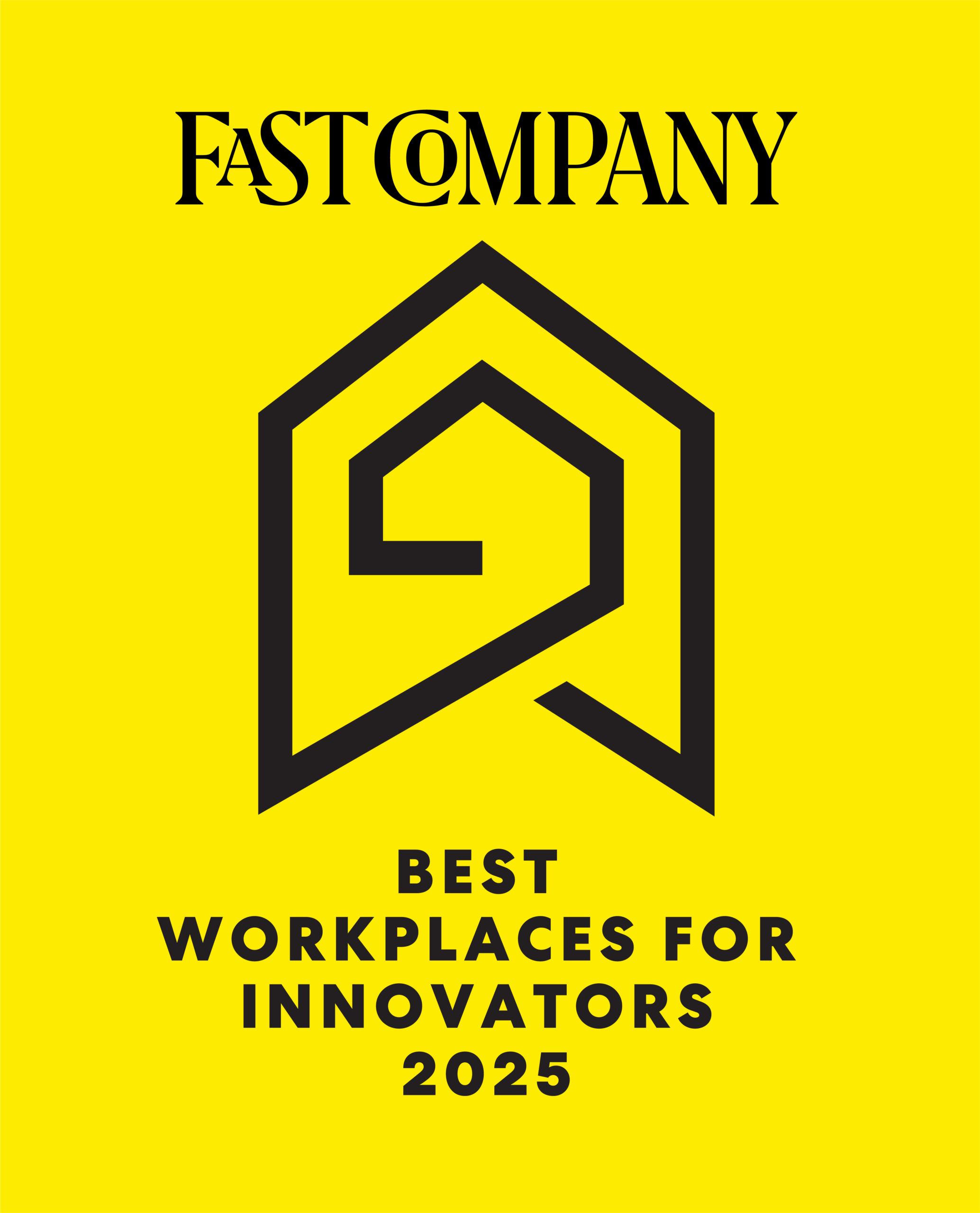 Fast Company Best Workplaces for Innovators 2025 logo