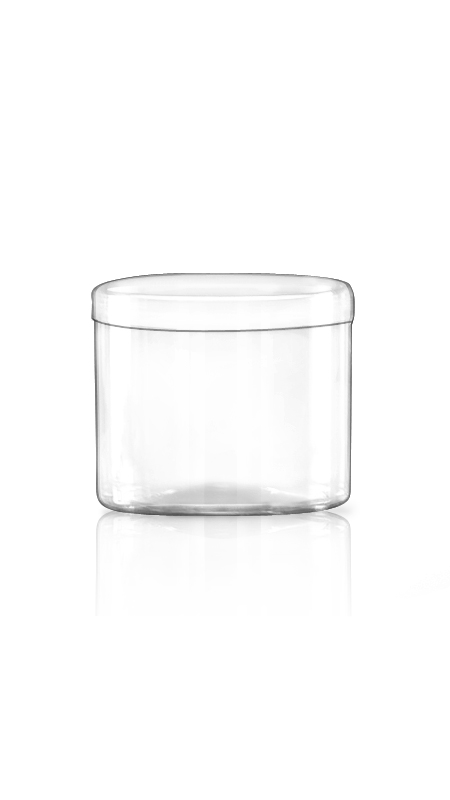 PET 500ml Economical Jars (S14) - 500 ml S Series PET Jar