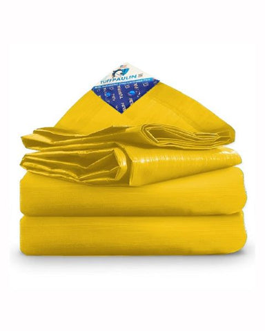 TUFFPAULIN POND LINER 40FT X 30FT 200 GSM YELLOW TARPAULIN-TIRPAL Image