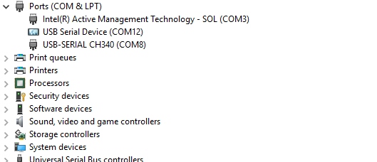 NEO-M8P showing up as COM port