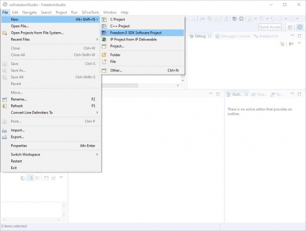 New Freedom E SDK Software Project