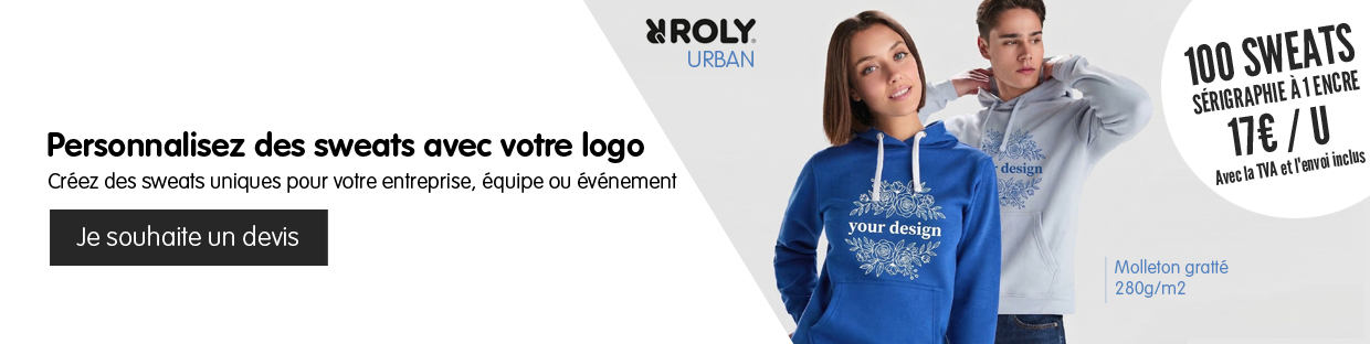 Créez vos sweats personnalisés Créez vos sweats personnalisés