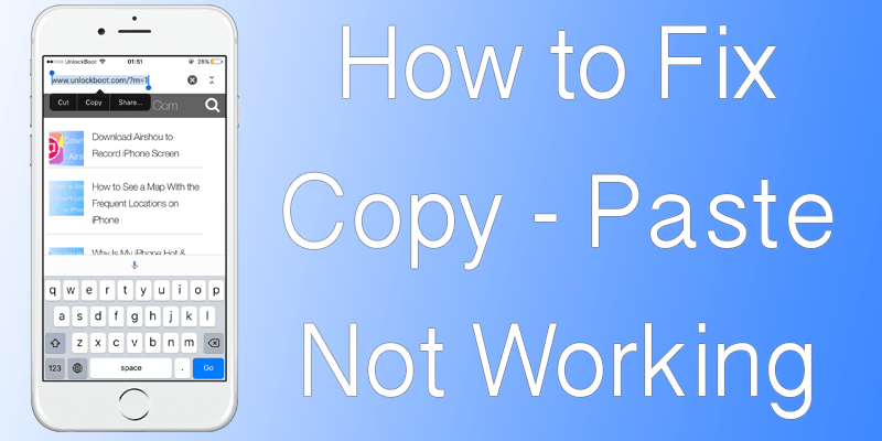 Copy Paste Not Working On iPhone – Here’s a Fix copy paste not working