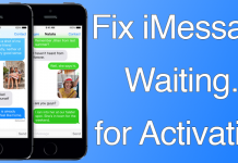Fix iMessage Waiting for Activation Error on iPhone and iPad imessage waiting for activation