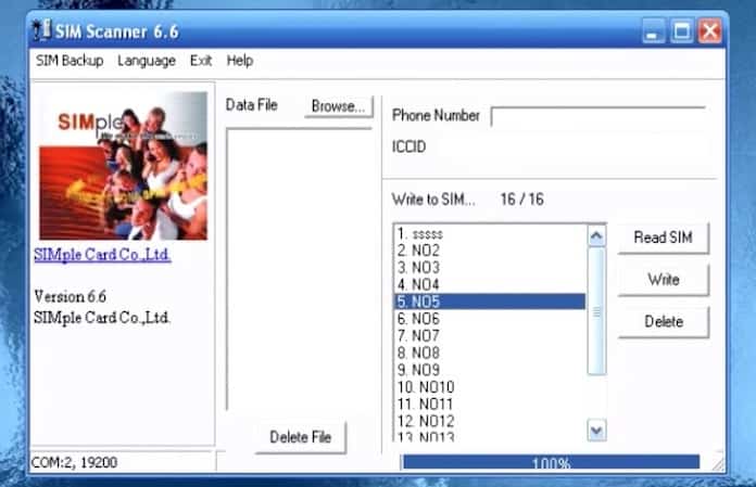 duplicate sim card